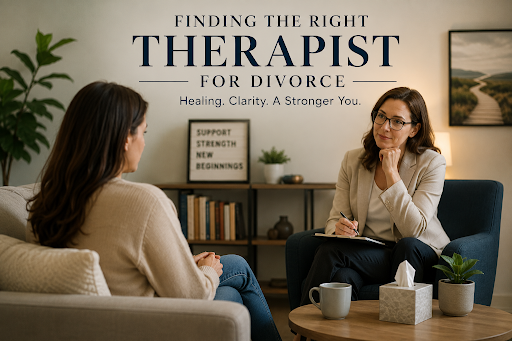 Divorce therapy consultation with a licensed therapist